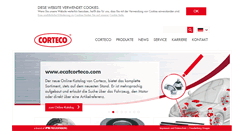 Desktop Screenshot of corteco.com