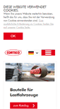 Mobile Screenshot of corteco.com